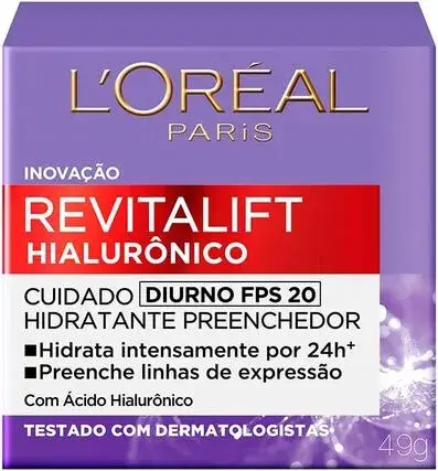 L'Oréal Paris Revitalift Hialurônico Diurno FPS 20