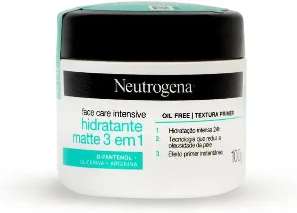 Neutrogena Hidratante Facial Matte 3 em 1