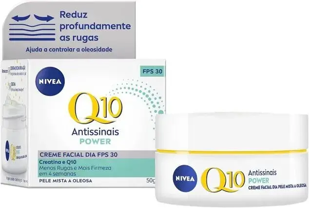 NIVEA Antissinais Q10 Power Dia FPS 30